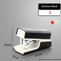 Mini Heavy Duty Stapler 24/6 26/6 – Smooth Paper Binding Office Stapler Qme S Black