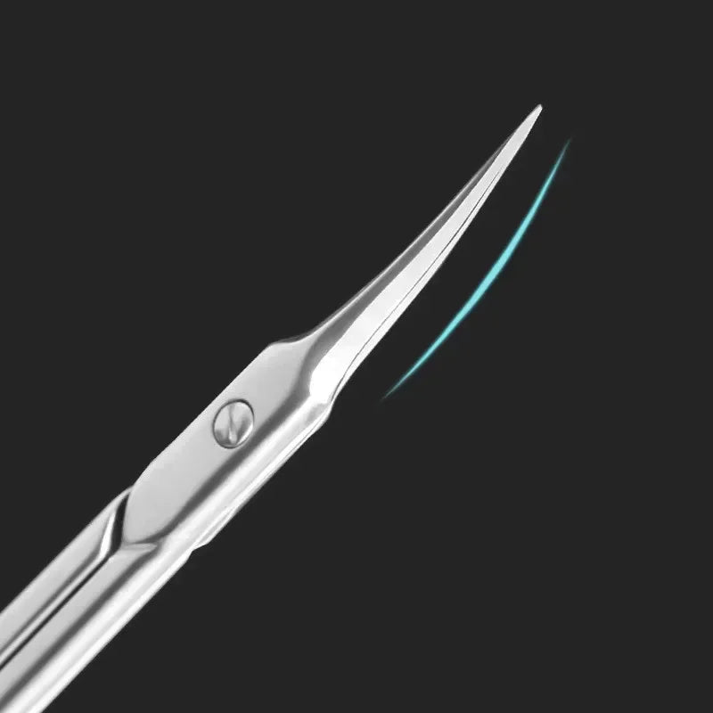 Cuticle Nippers & Nail Clipper Trimmer – Stainless Steel Cuticle Nipper Tool Qme