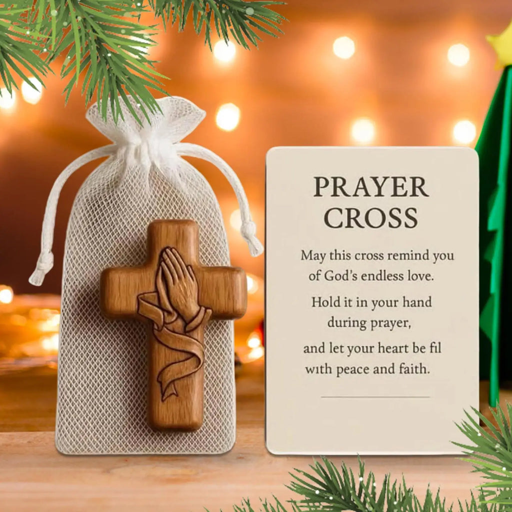 Handmade Clinging Cross – Portable Devotional Crucifix Gift Devotional Cross Qme