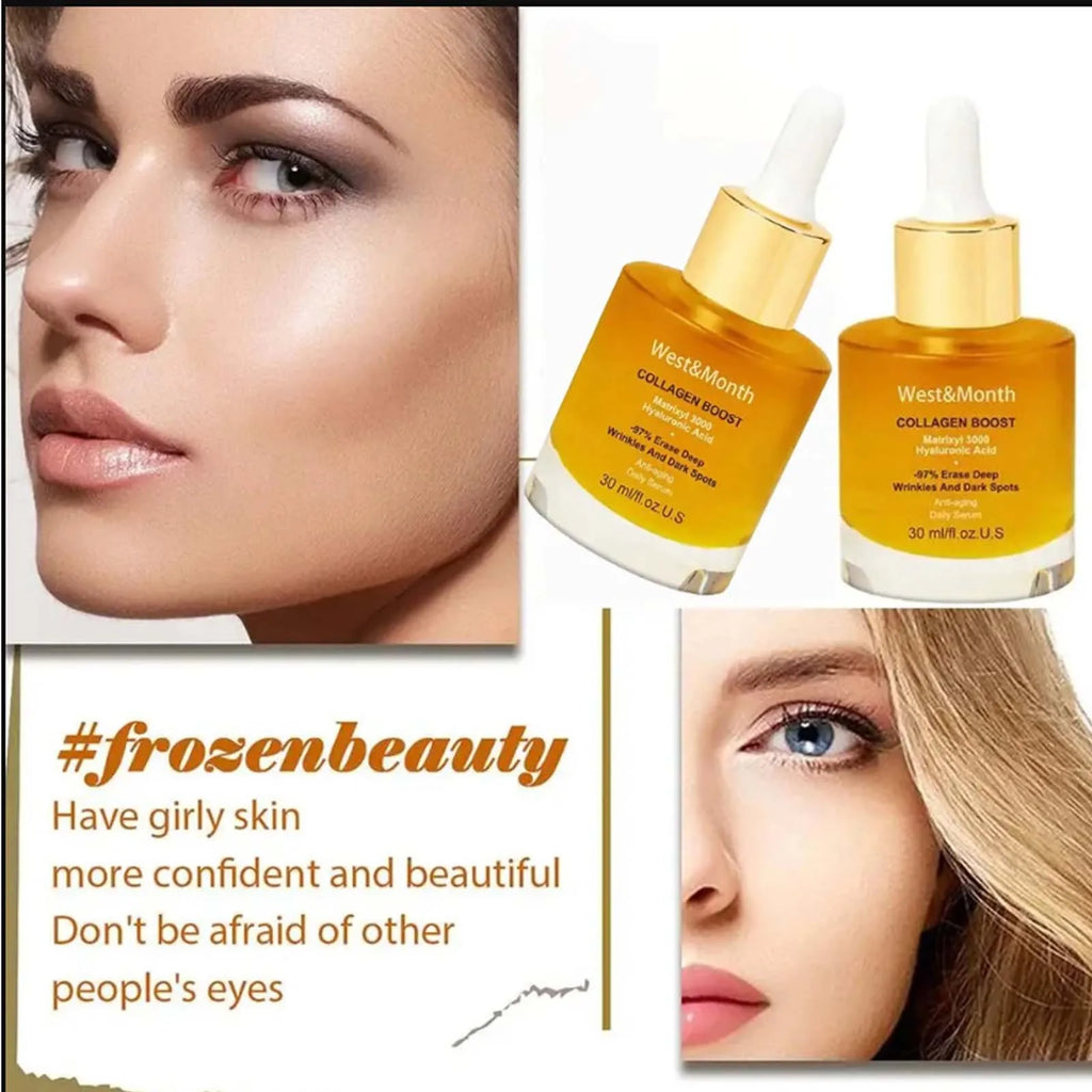 Collagen Face Serum – Hydrating, Tightening & Smoothing Collagen Face Serum Qme