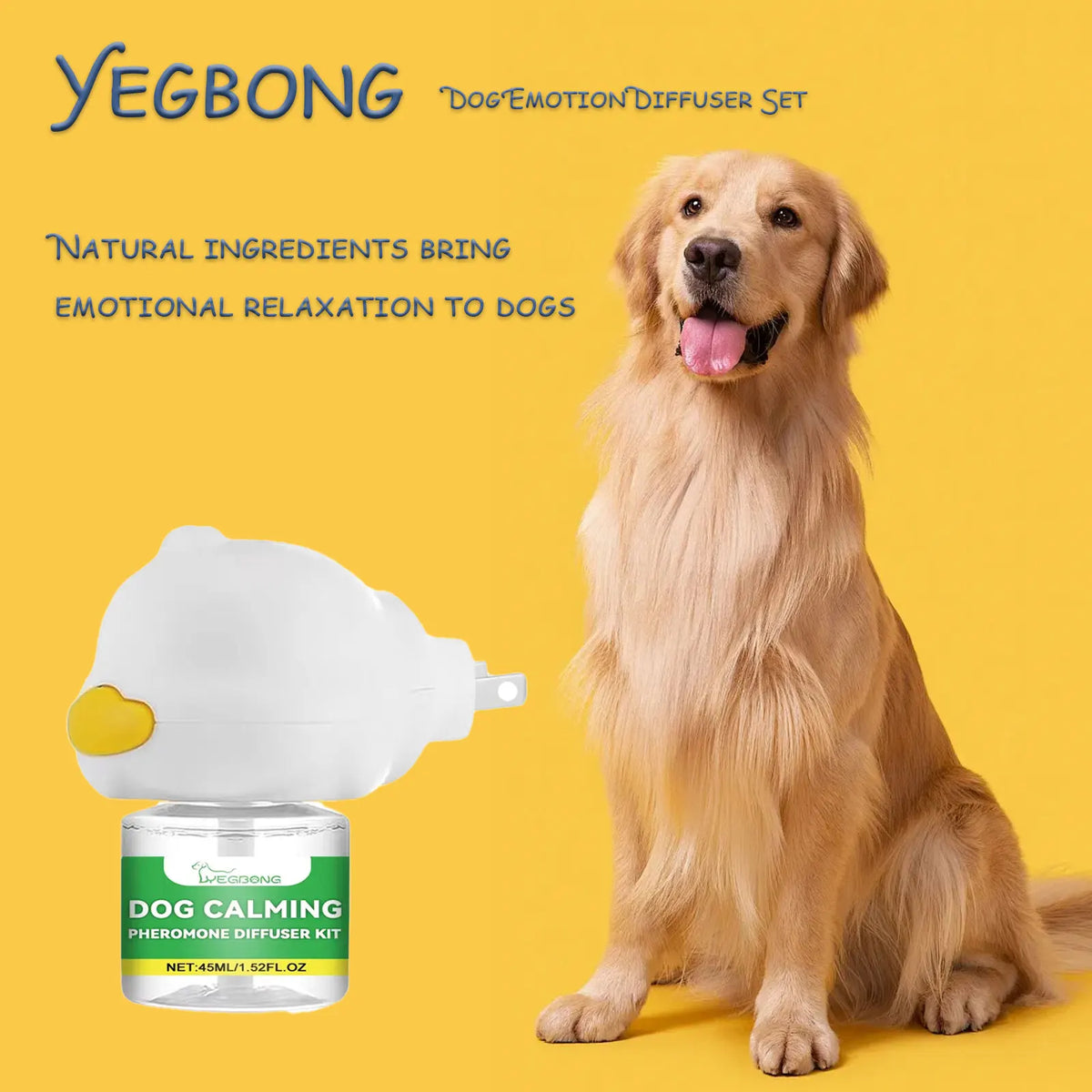 Dog Calming Diffuser Set – Pet Stress Support Home Kit Pet Calming Diffuser Qst