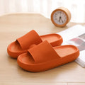 Cloud Cushion Slides – Unisex Bathroom Slippers, 19 Colors Cloud Cushion Slides Qme A-Orange 44-45 (fit 43-44)