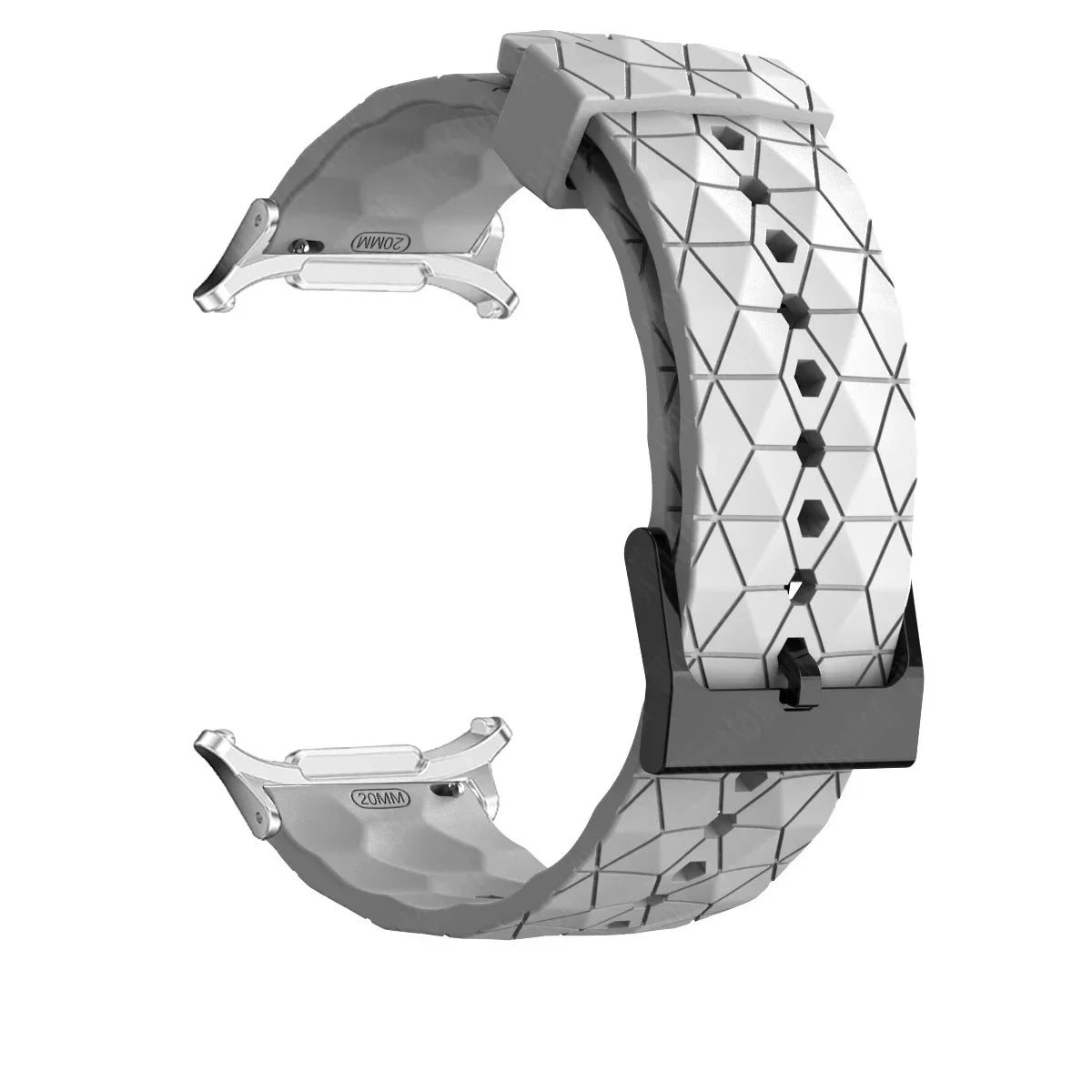 Silicone Sport Strap for Samsung Galaxy Watch 7 Ultra – 40 Colors