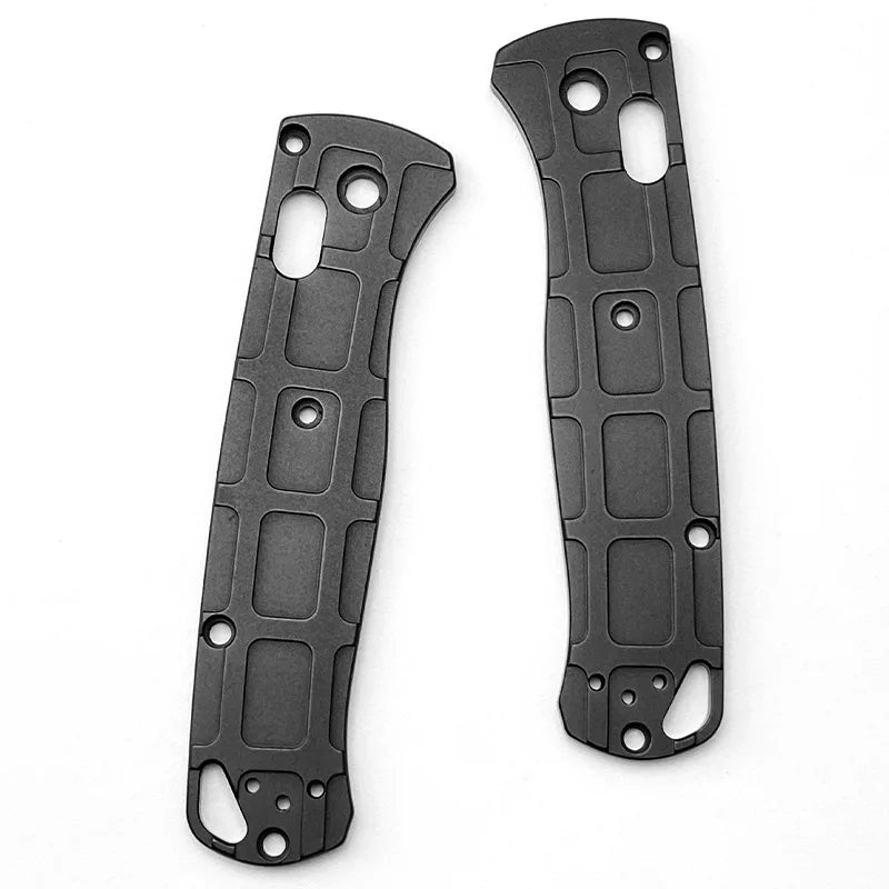 Swayboo Aluminum Handle Patch for BM 535 Bugout Knife Knife Handle Patch Qst black