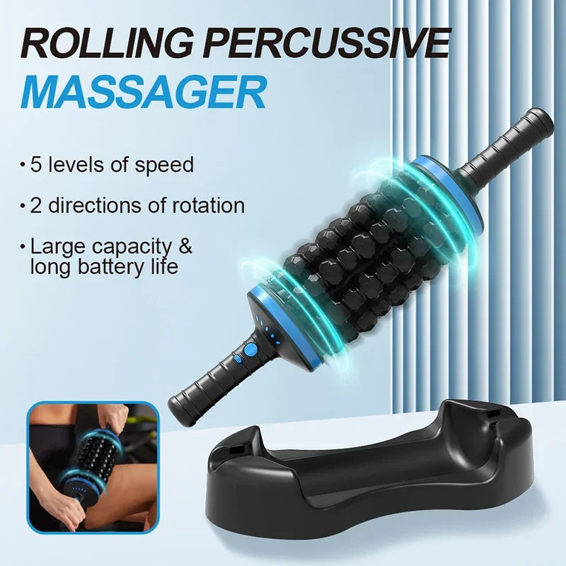 Vilnason Cordless 360 Dual-Roller Percussive Body Massager Percussive Body Massager Qst
