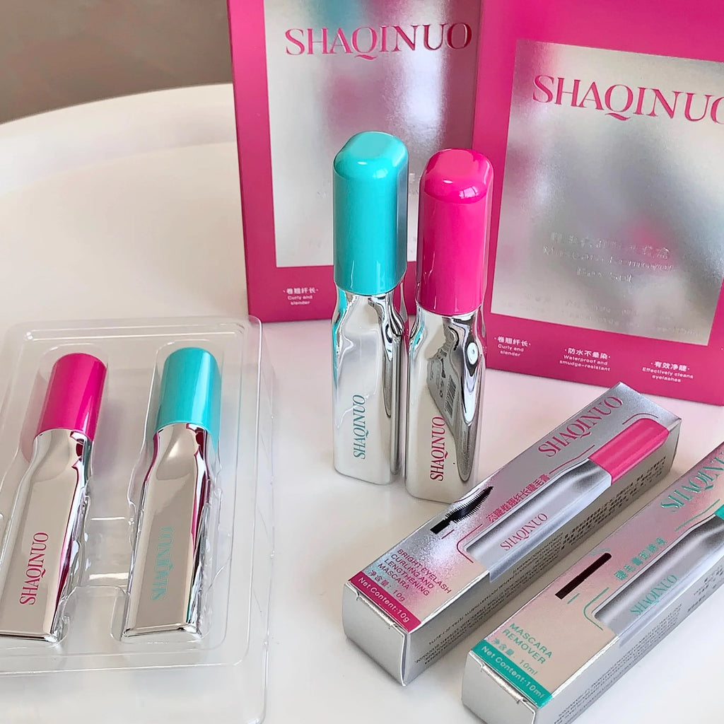 SHAQINUO Curly Black Mascara – All-Day Length & Volume Lengthening Mascara Qme