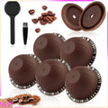 Reusable 230ml Vertuo Coffee Capsules – 5-Pack Refillable Pods Reusable Coffee Capsules Qst As Shown
