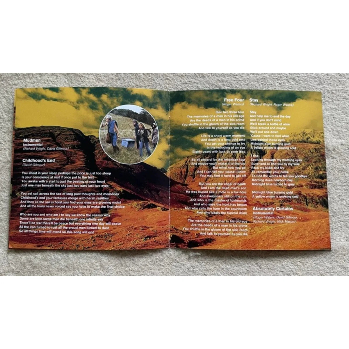 Psychedelic Rock CD Album – Blurred Light Art Cover Collectible CD Album Qme