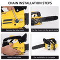 18-Inch Chainsaw Chain 62 Drive Links 3/8" Pitch Low Kickback Chainsaw Chain Qme As Shown NONE