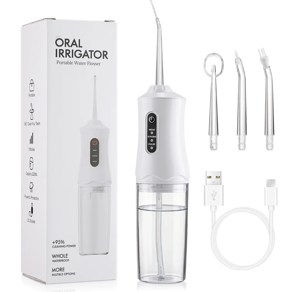 Ms.Dear Portable Water Flosser | 3-Mode Oral Irrigator Oral Irrigator Qst