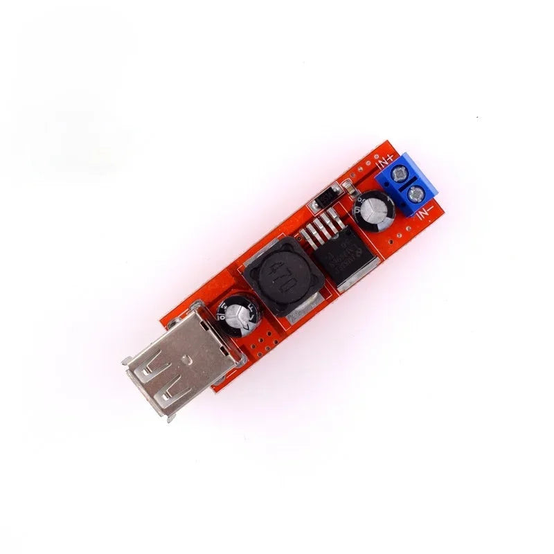 Dual USB DC-DC Step-Down Power Module 9V–36V to 5V 3A DC-DC Power Module Qme