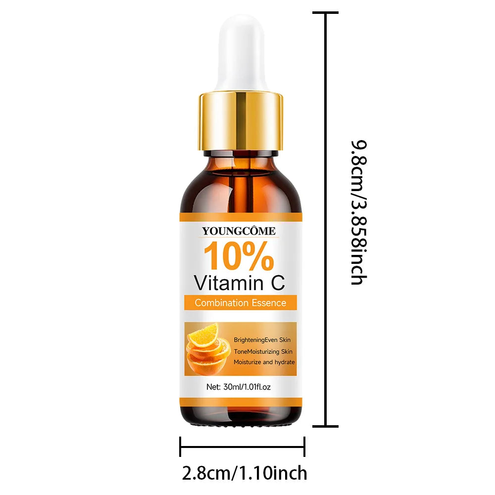 YOUNGCOME Vitamin C Face Serum with Hyaluronic Acid 30/50ml Vitamin C Face Serum Qst 30ml