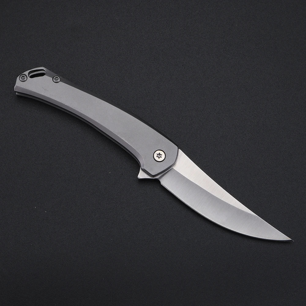 XUANFENG Mini Folding Pocket Knife – D2 Steel Keychain EDC Folding Pocket Knife Qst
