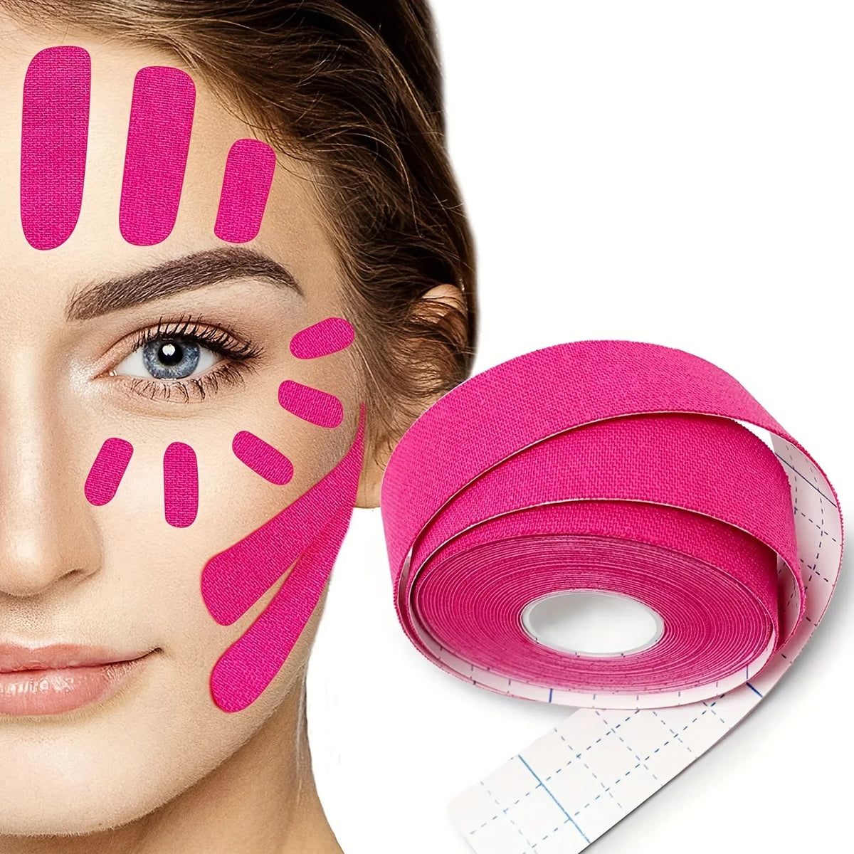 Firming Lifting Facial Patch – Breathable Cotton Skin Tape Facial Lifting Patch Qme