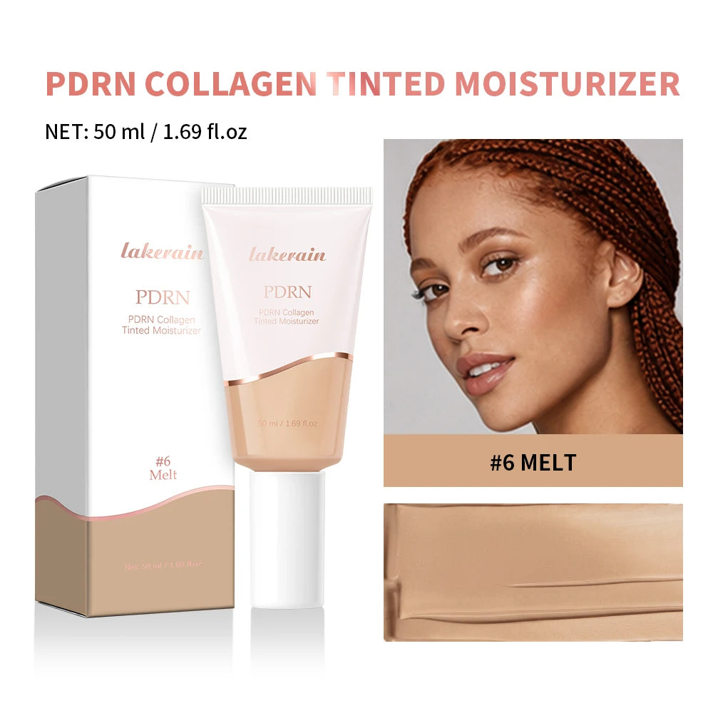 Tinted Collagen Foundation Cream – PDRN, 10 Shades, Pore Blur Tinted Foundation Cream Qst 06