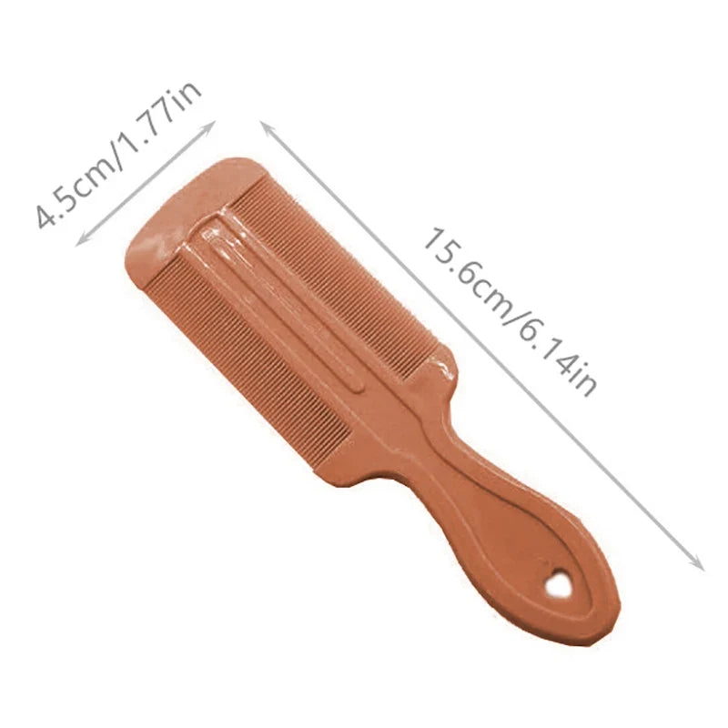 Double-Sided Fine Tooth Comb – Detangling & Scalp Hygiene Fine Tooth Hair Comb Qme Yellow