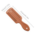 Double-Sided Fine Tooth Comb – Detangling & Scalp Hygiene Fine Tooth Hair Comb Qme Yellow