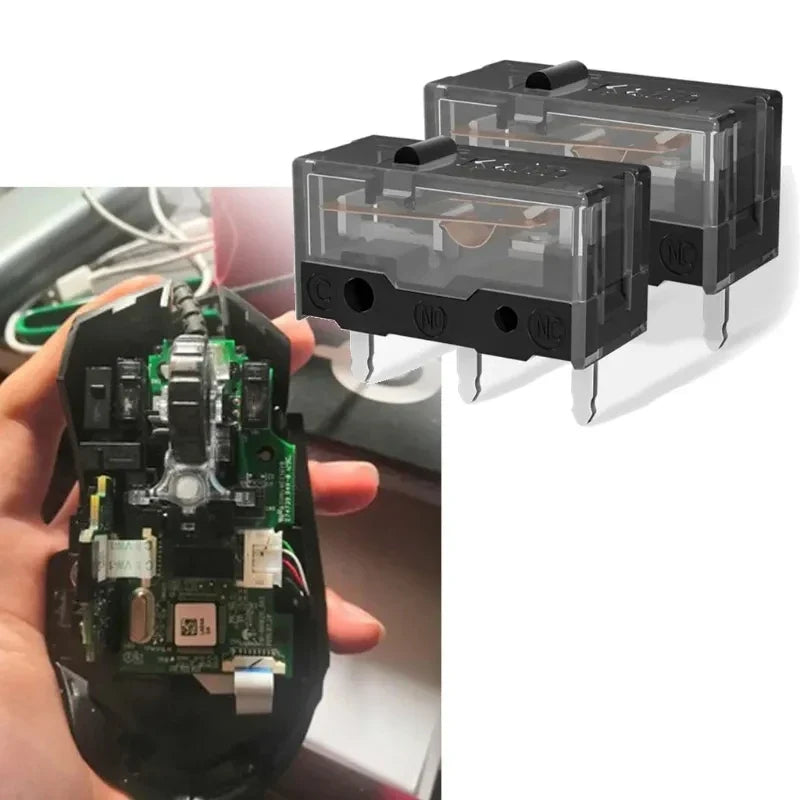 Kailh GM8 Mouse Micro Switch – 24K Gold, 80M Click Lifespan Mouse Micro Switch Qme