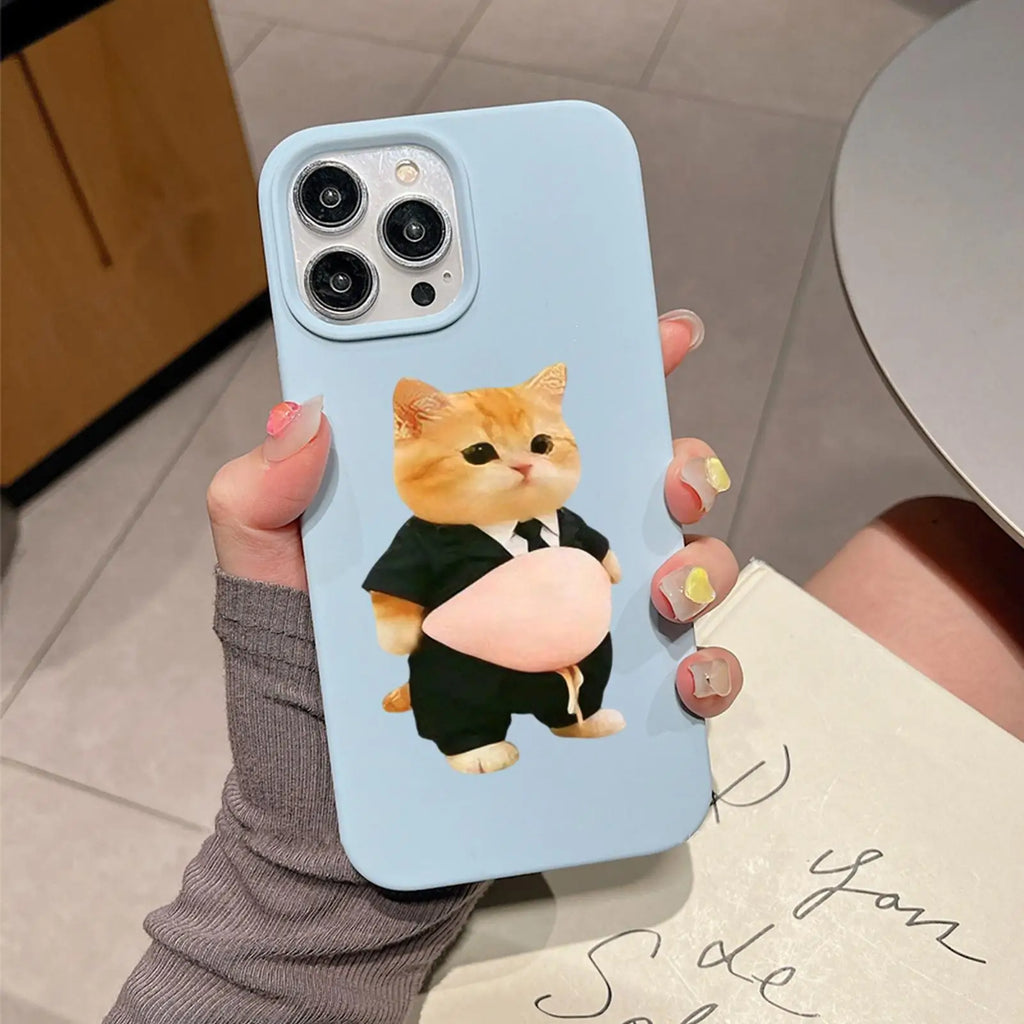 3D Cat Belly Reusable Stickers – Cute Decals for Kids & Laptops Reusable Stickers Qme