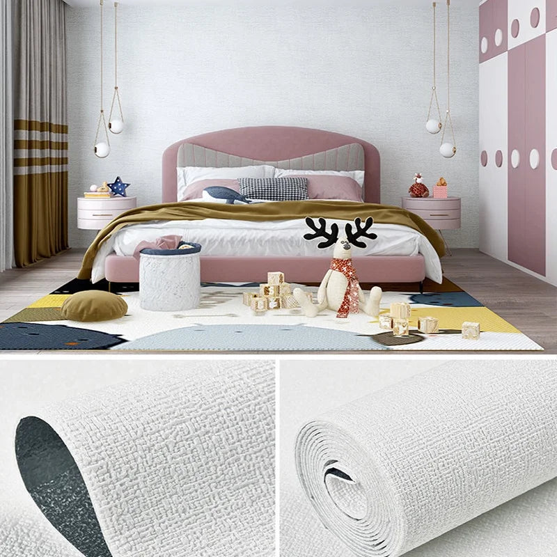 Self-Adhesive Waterproof 3D Wall Sticker – Anti-Mold, 50cm×10m Wall Sticker Roll Qme