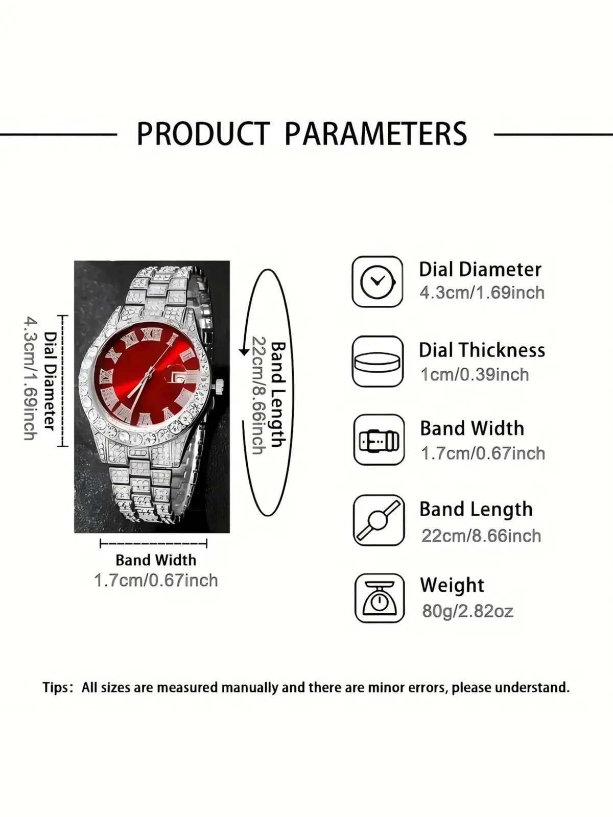 Silver Plated Diamond Women's Quartz Watch & Jewelry Multipack Fashion Watch Set Qme
