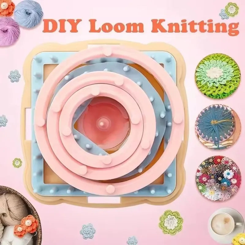 DIY Flower Loom Weaving Kit – Handmade Flower Making Tool Flower Loom Kit Qme