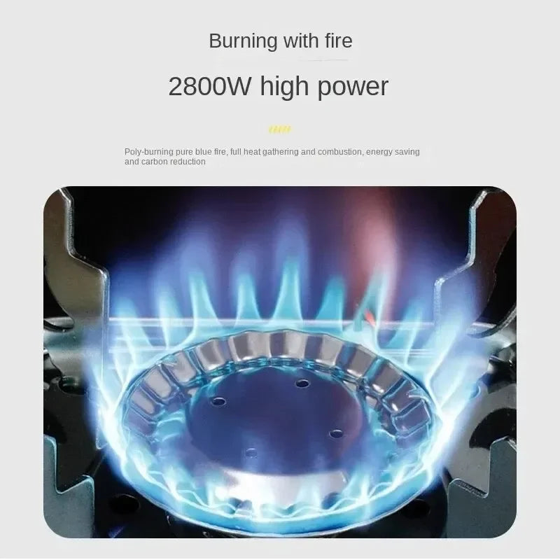 Portable Mini Folding Gas Stove for Camping & Hiking Folding Camp Stove Qme