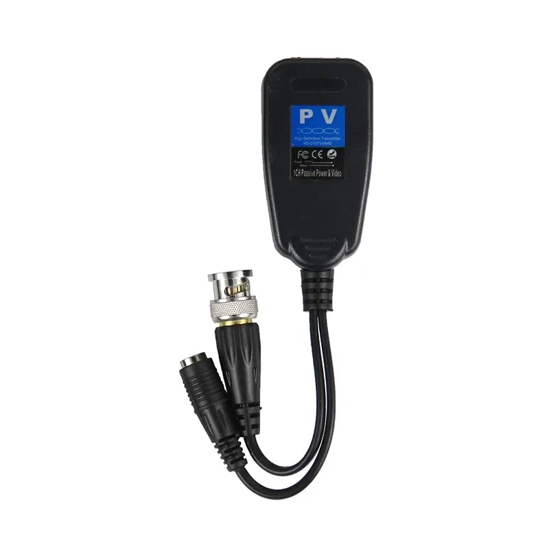 ESCAM 10-Pack Passive Video Balun RJ45 CCTV Transceiver – 5 Pairs Passive Video Balun Qme MODEL TWO
