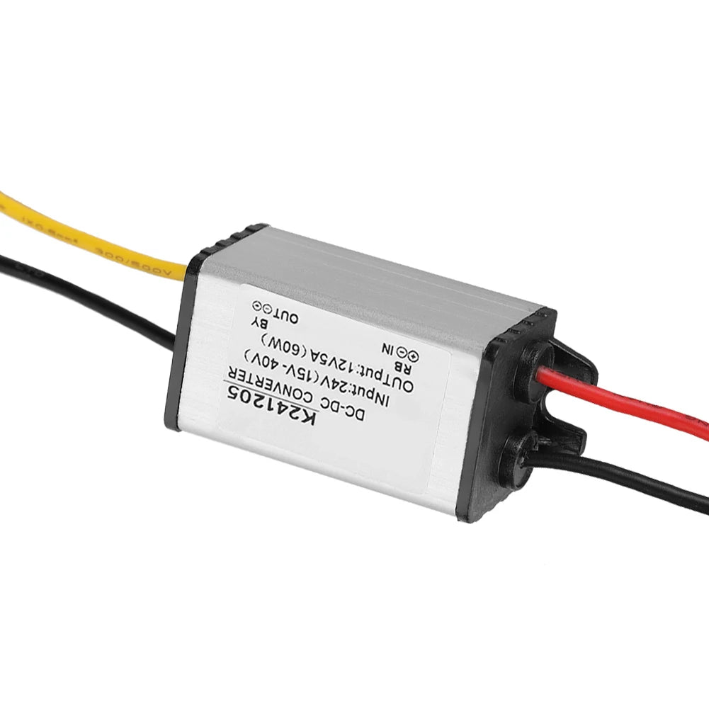 DC-DC Step Down Converter 24V to 12V 5A 60W High Efficiency DC-DC Converter Qst