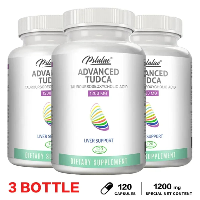 TUDCA Liver Support Supplement – 1200mg, 120 Capsules Liver Support Supplement Qst 120 Capsule-3bottle