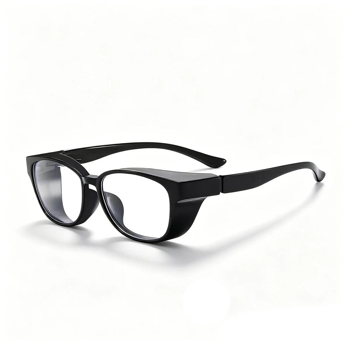 VOPHA Square Goggles Anti Blue Light UV Protection Eyewear Protective Goggles Qst Black