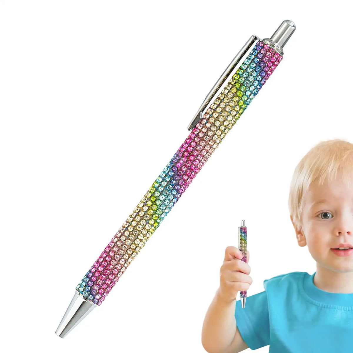 Rhinestone Ballpoint Pen – Bedazzled Bridal & Wedding Fancy Pen Rhinestone Ballpoint Pen Qme
