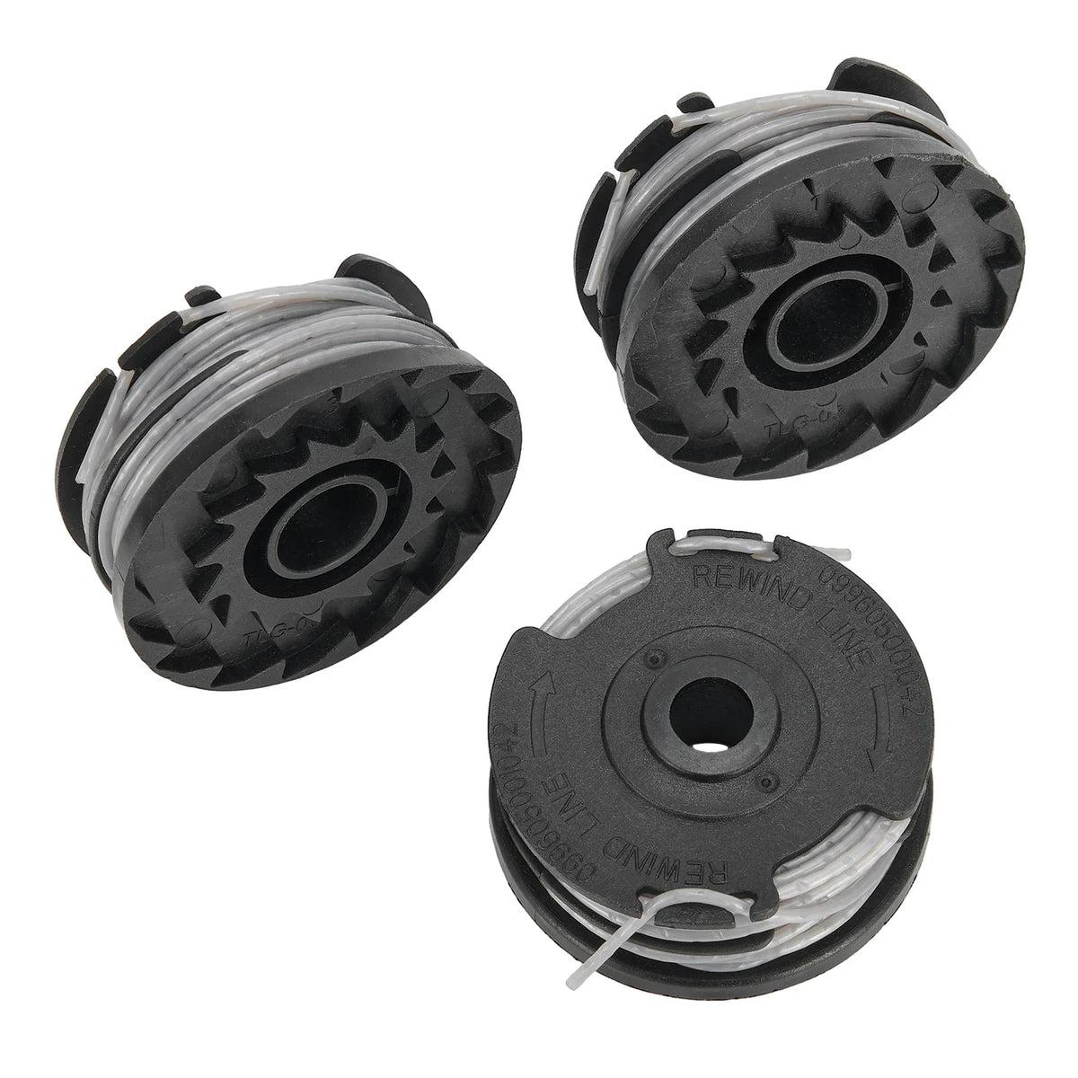 Greenworks G40LT G40LTK2 Replacement Line Spools 3-Pack Trimmer Replacement Spool Qme