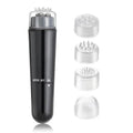 4-in-1 Micro Vibration Eye Massager – Electric Beauty Tool Eye Massager Qst Black