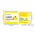 OCEAURA Lemon Essential Oil Handmade Soap Bar 3.35 oz Handmade Soap Bar Qst 100g