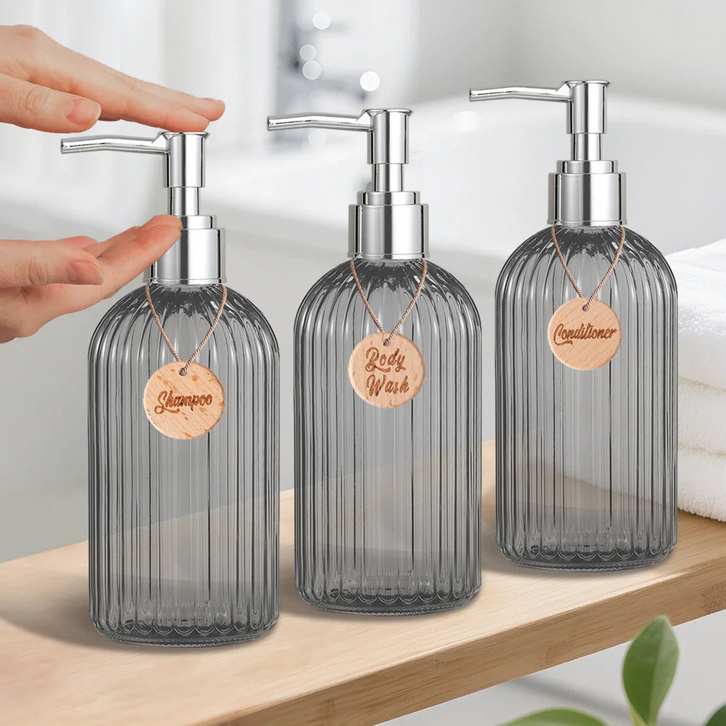 Shower Dispenser Bottles – Shampoo, Conditioner & Body Wash Shower Dispenser Bottles Qme