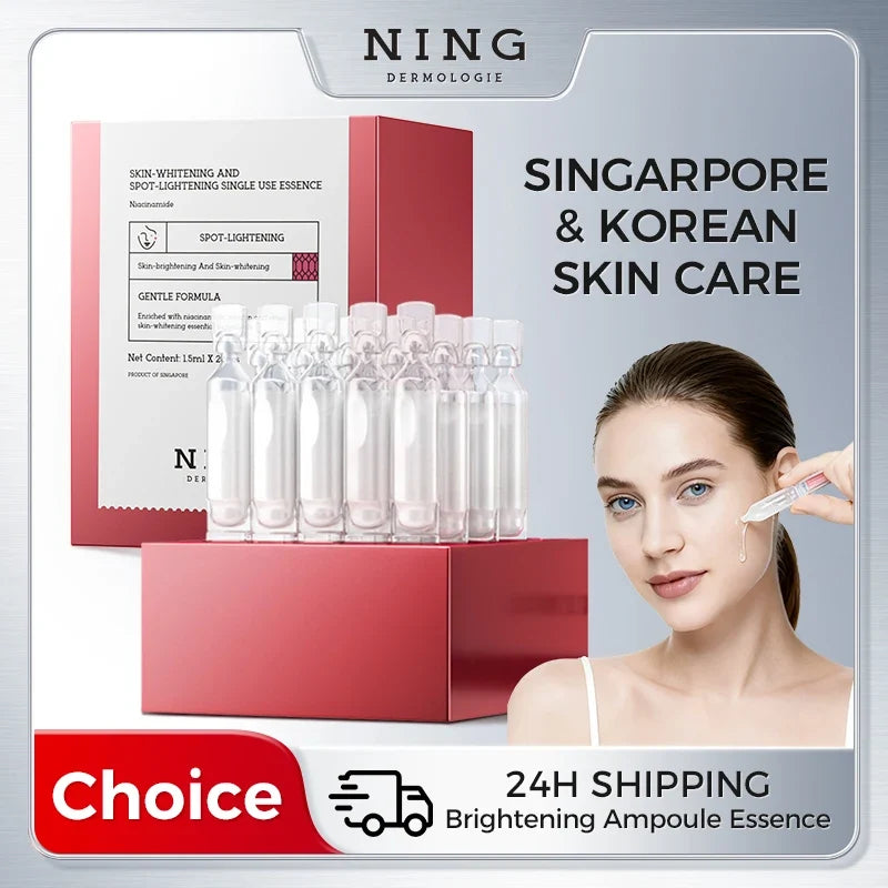 NING Niacinamide Brightening Serum – Spot Lightening Essence Brightening Face Serum Qme
