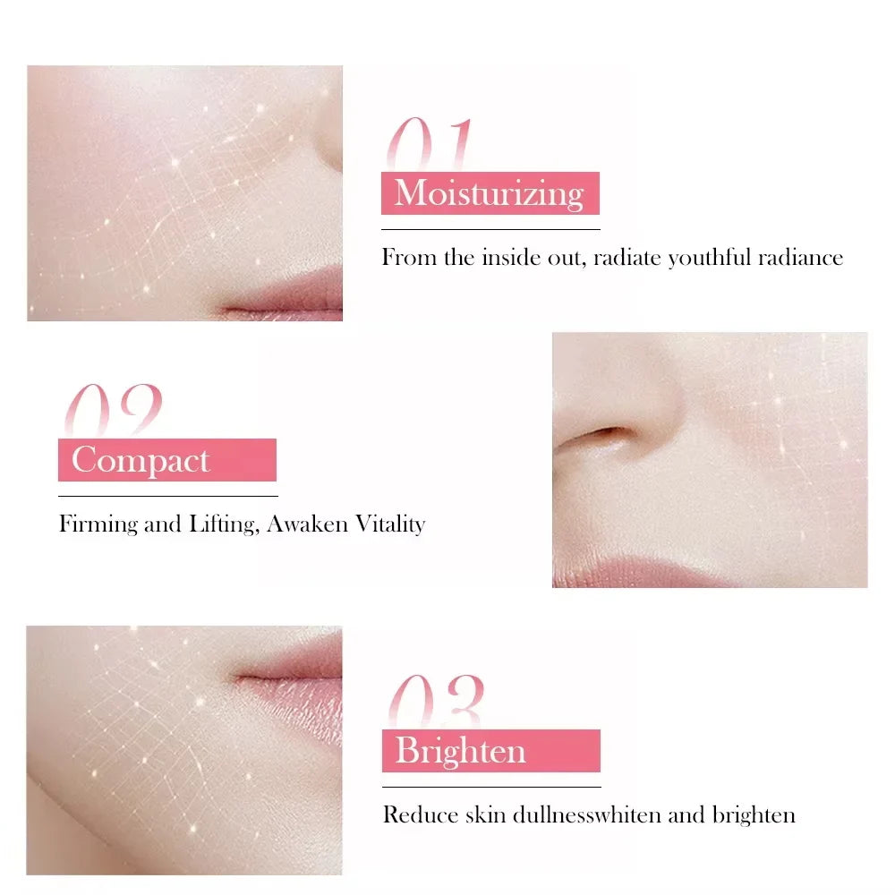 Korean PDRN Pink Collagen Capsule Cream with Niacinamide Collagen Face Cream Qme
