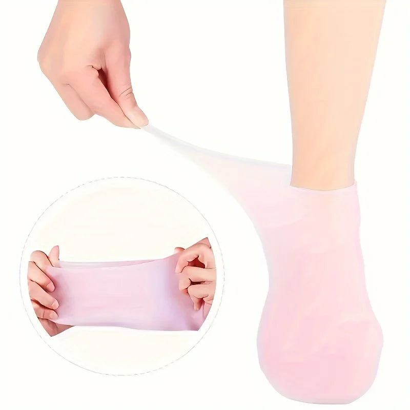 Moisturizing Silicone Gel Socks | Nourishing Foot Care Foot Care Socks Qme
