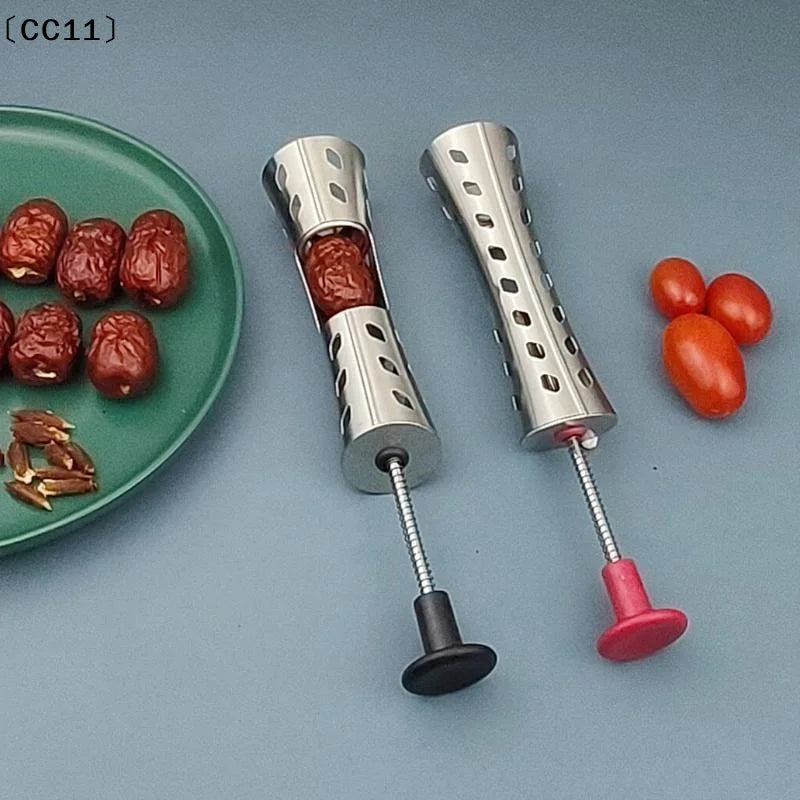 Jujube Corer Pit Remover – Food-Grade 304 Stainless Steel Tool Fruit Corer Tool Qme