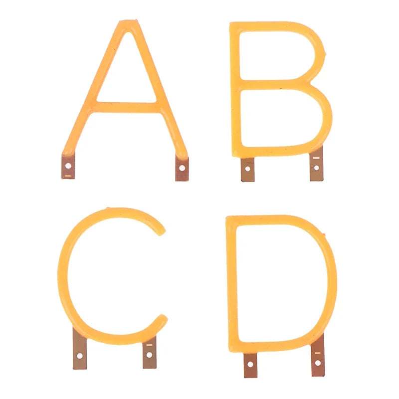 DIY COB LED Letter Filament Light – Edison Party Decoration LED Party Filament Light Qme