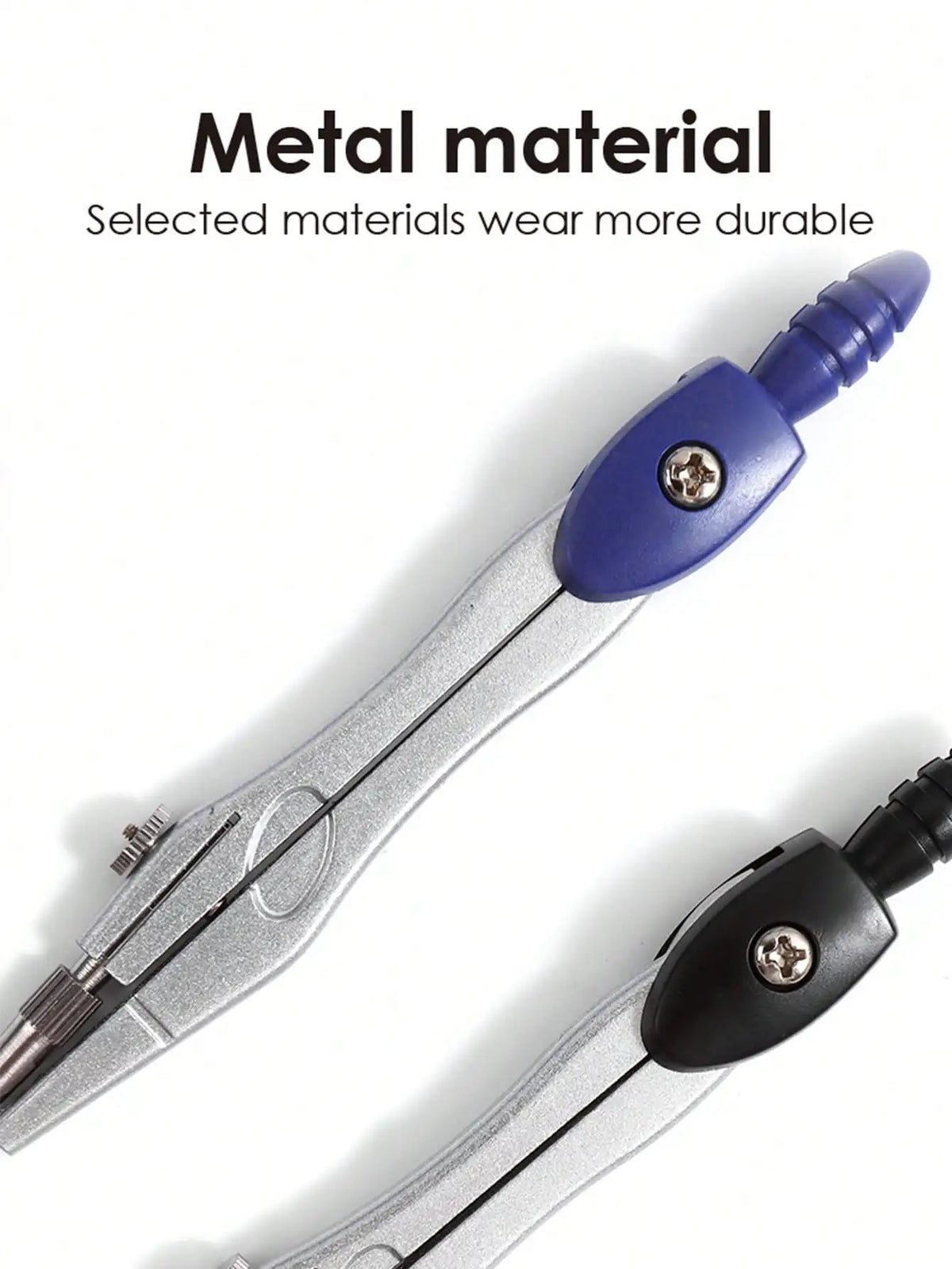 Precision Compass Set with Replaceable Tips – Student Drawing Tool Drawing Compass Set Qst