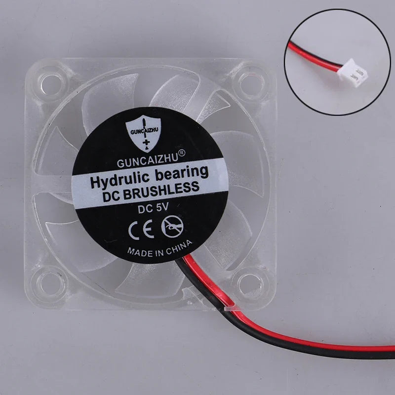 4010 DC Cooling Fan 5V 12V 24V LED Hydraulic Bearing 40mm DC Cooling Fan Qme