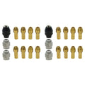 Brass Quick-Change Drill Chuck Collet for Dremel – #4485 Replacement Rotary Tool Collet Qme GoldSilverBlack