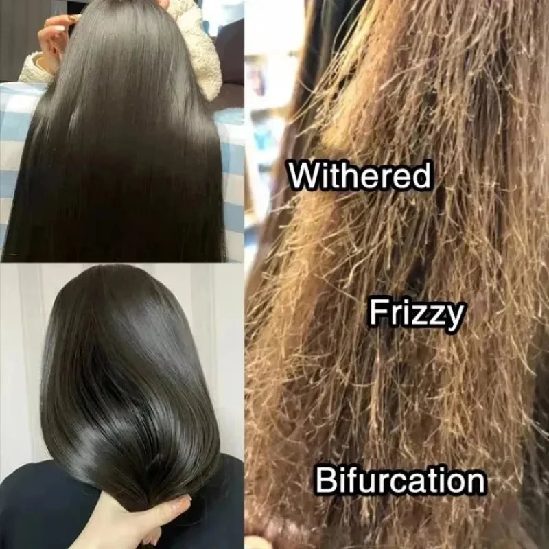 Keratin Hair Mask – 5-Second Repair for Frizzy Damaged Hair Keratin Hair Mask Qme