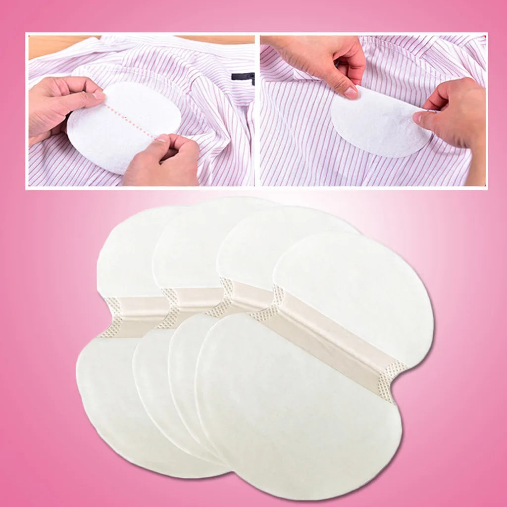 Invisible Disposable Underarm Sweat Pads – Ultra Thin & Breathable Underarm Sweat Pads Qme