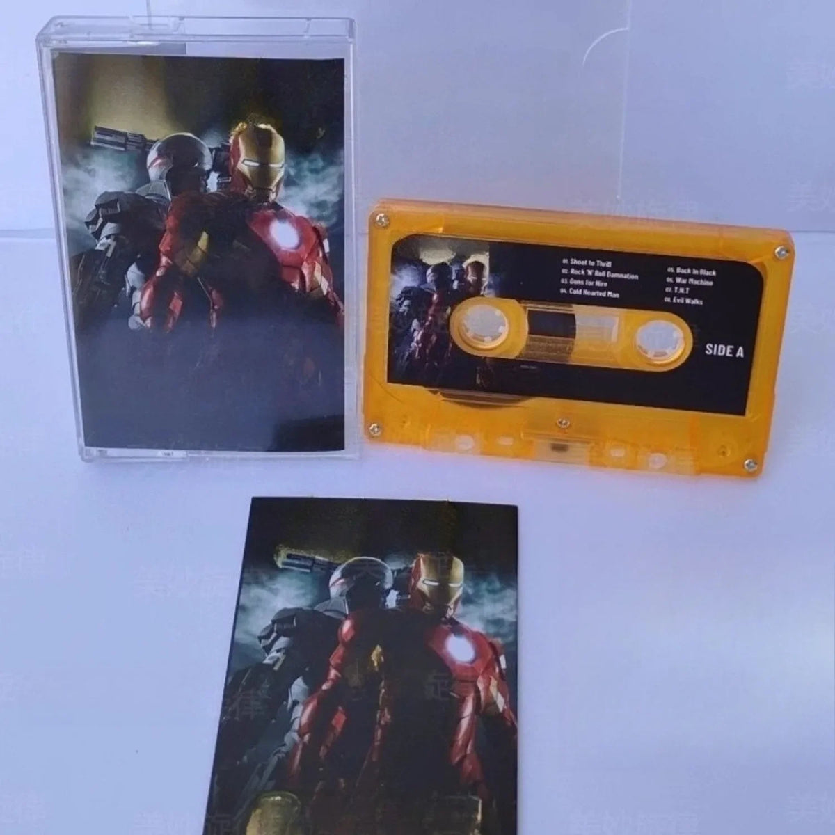 Superhero Movie Soundtrack Rock Cassette Tape | Retro OST Music Cassette Tape Qme