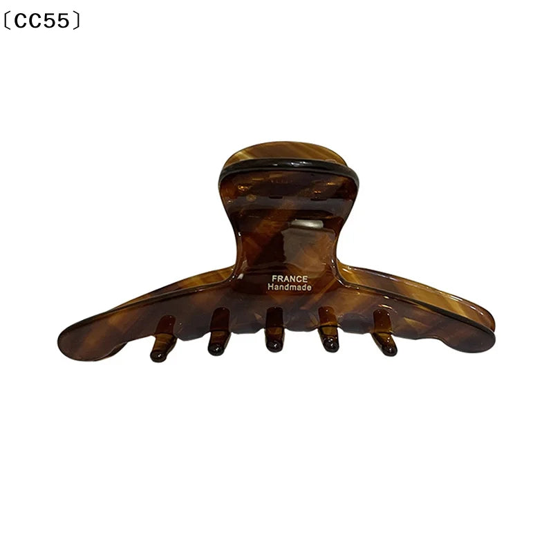 Elegant Acetate Hair Claw Clip – Vintage Women's Hair Accessory Hair Claw Clip Qst