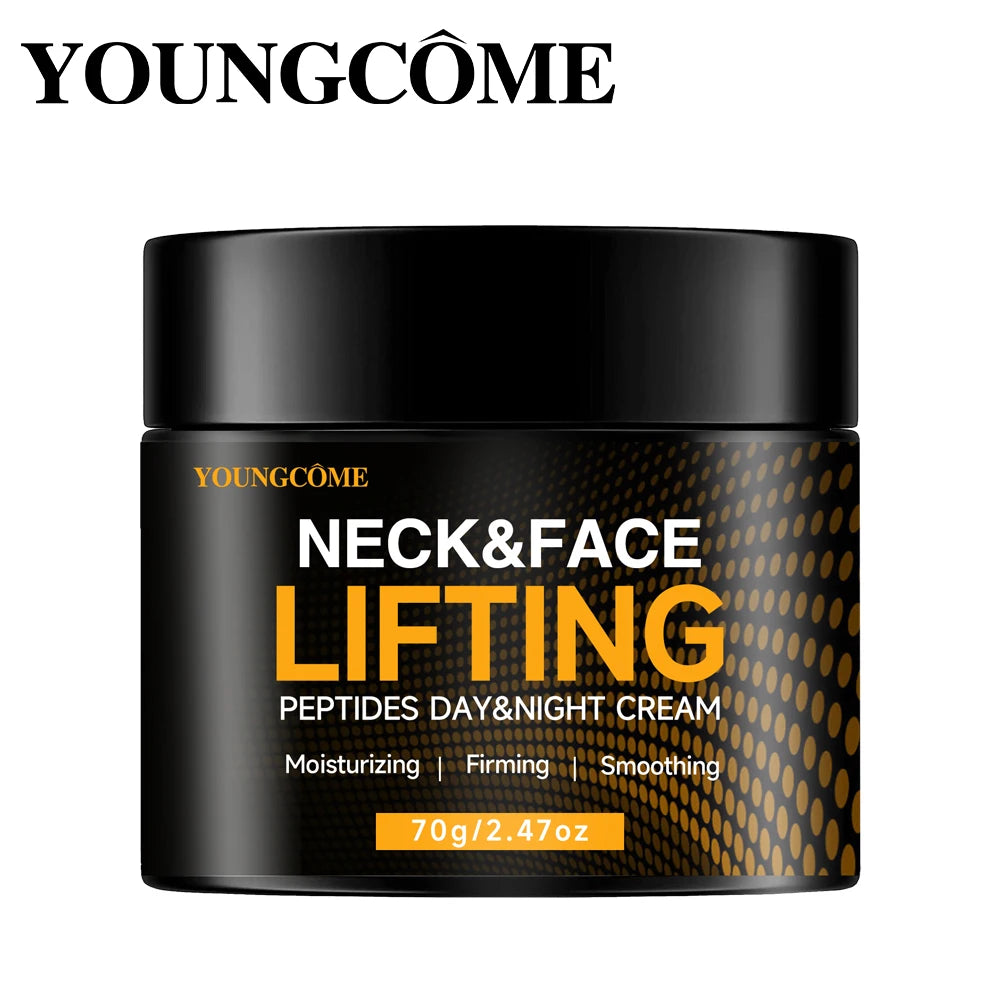 YOUNGCOME Neck & Face Firming Peptide Cream – Moisturiser Neck & Face Cream Qst
