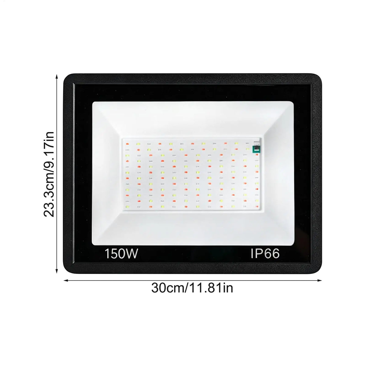 RGB Color Changing Outdoor Flood Light 50W | Remote Control RGB Outdoor Flood Light Qme
